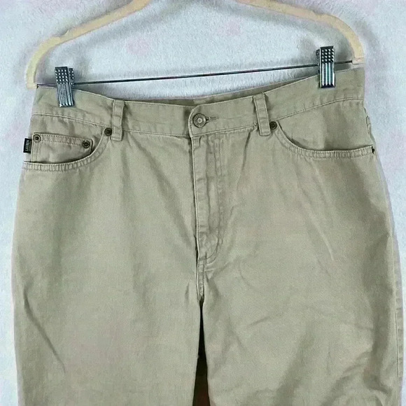 Lauren Jeans Co. Women’s Jeans Size 12 Tan Straight Leg - Picture 4 of 10